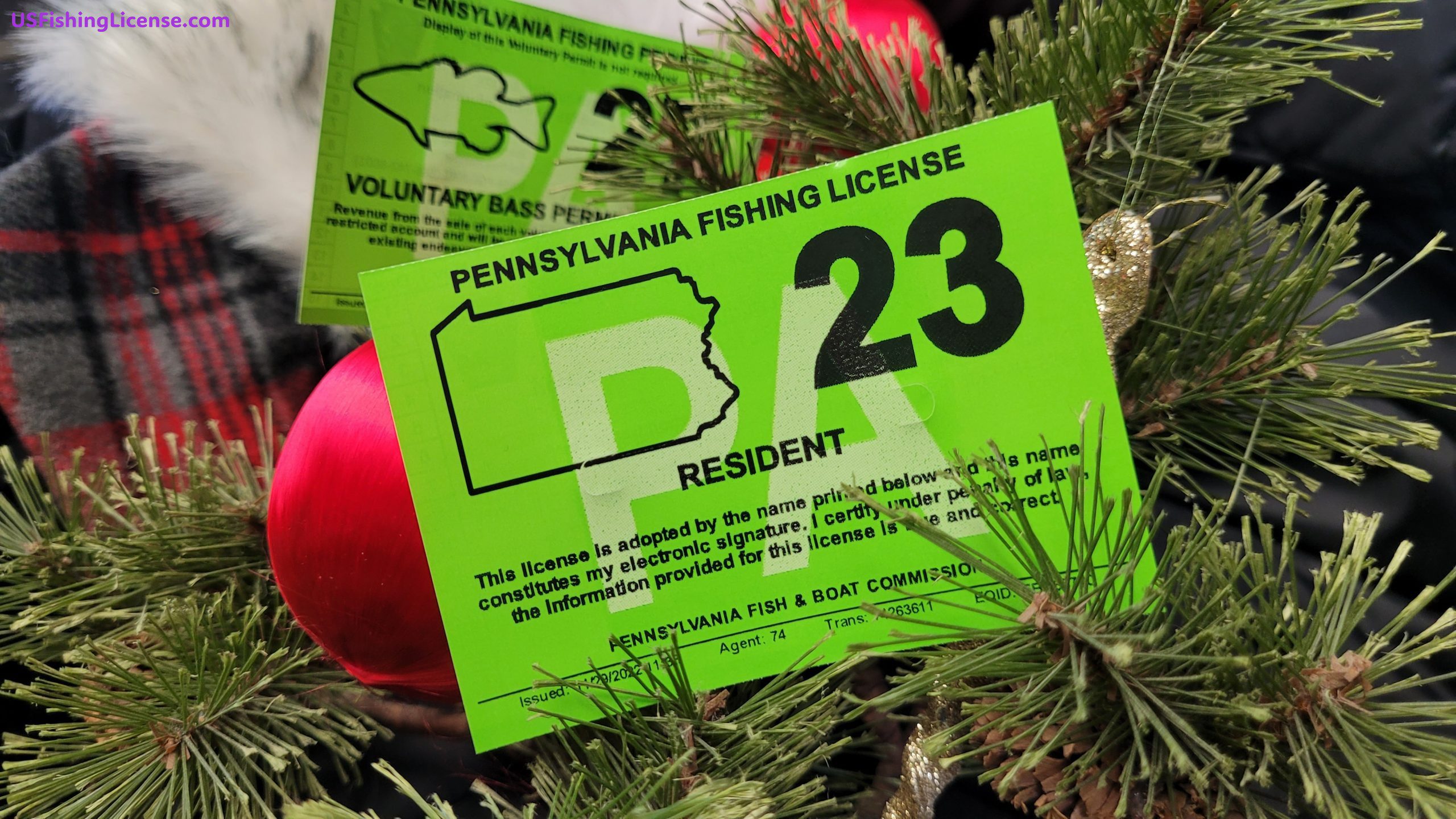 Pennsylvania Fishing License